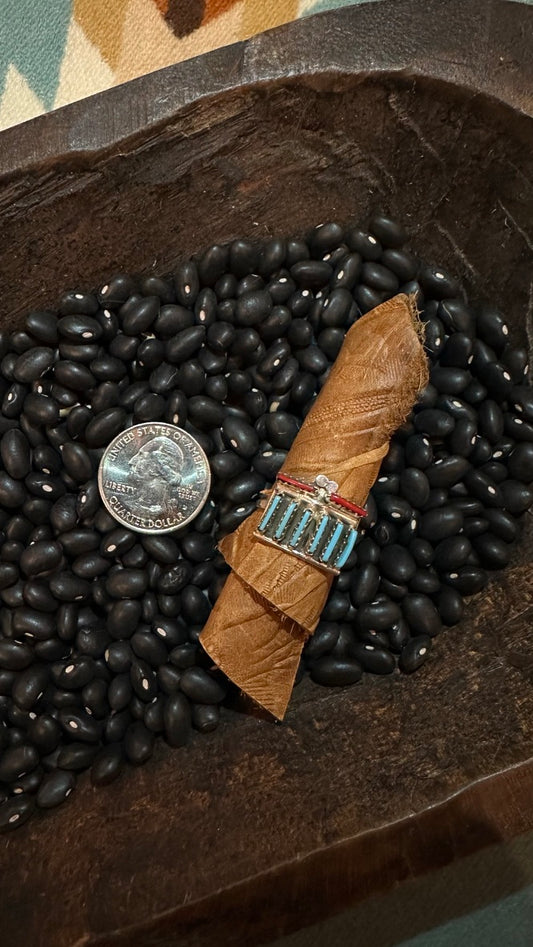 Zuni Point Turquoise ring