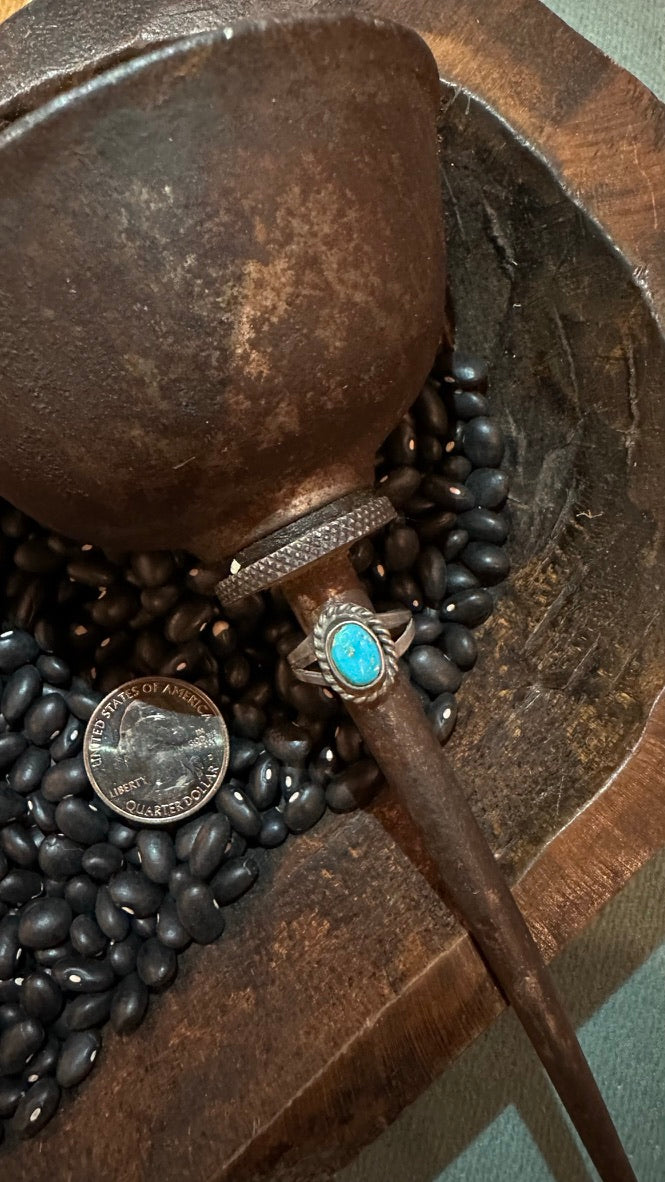 Vintage Turquoise Stacker rings