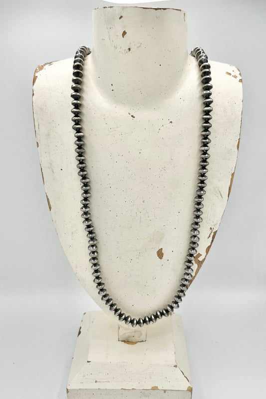 Navajo Saucer Pearl Necklace