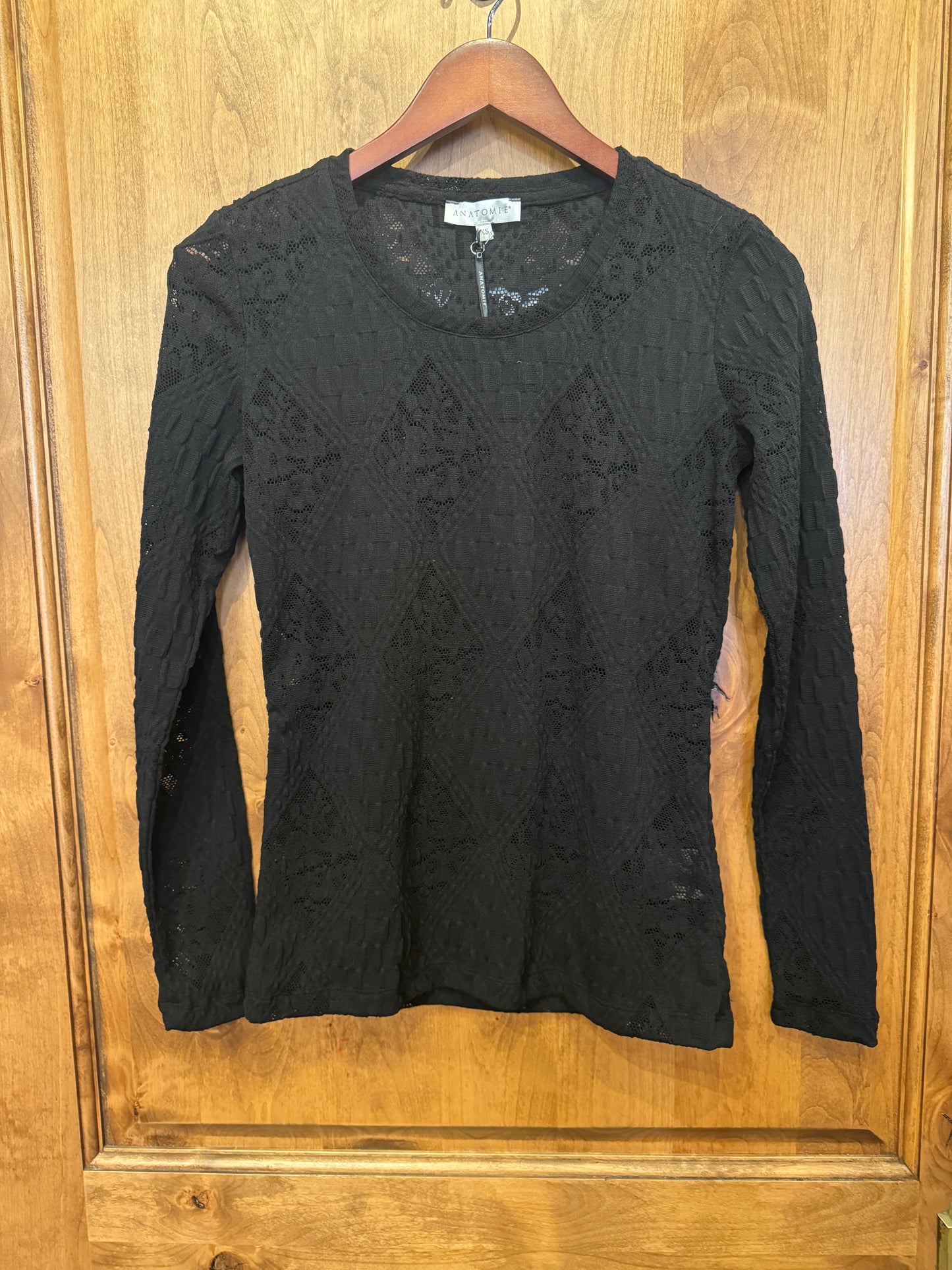 Long Sleeve Top Full Stretch Lace- Anatomie