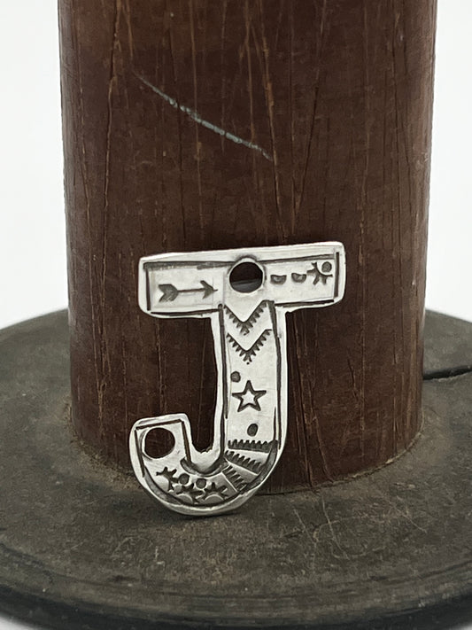 Hat Pin- Sterling Letters