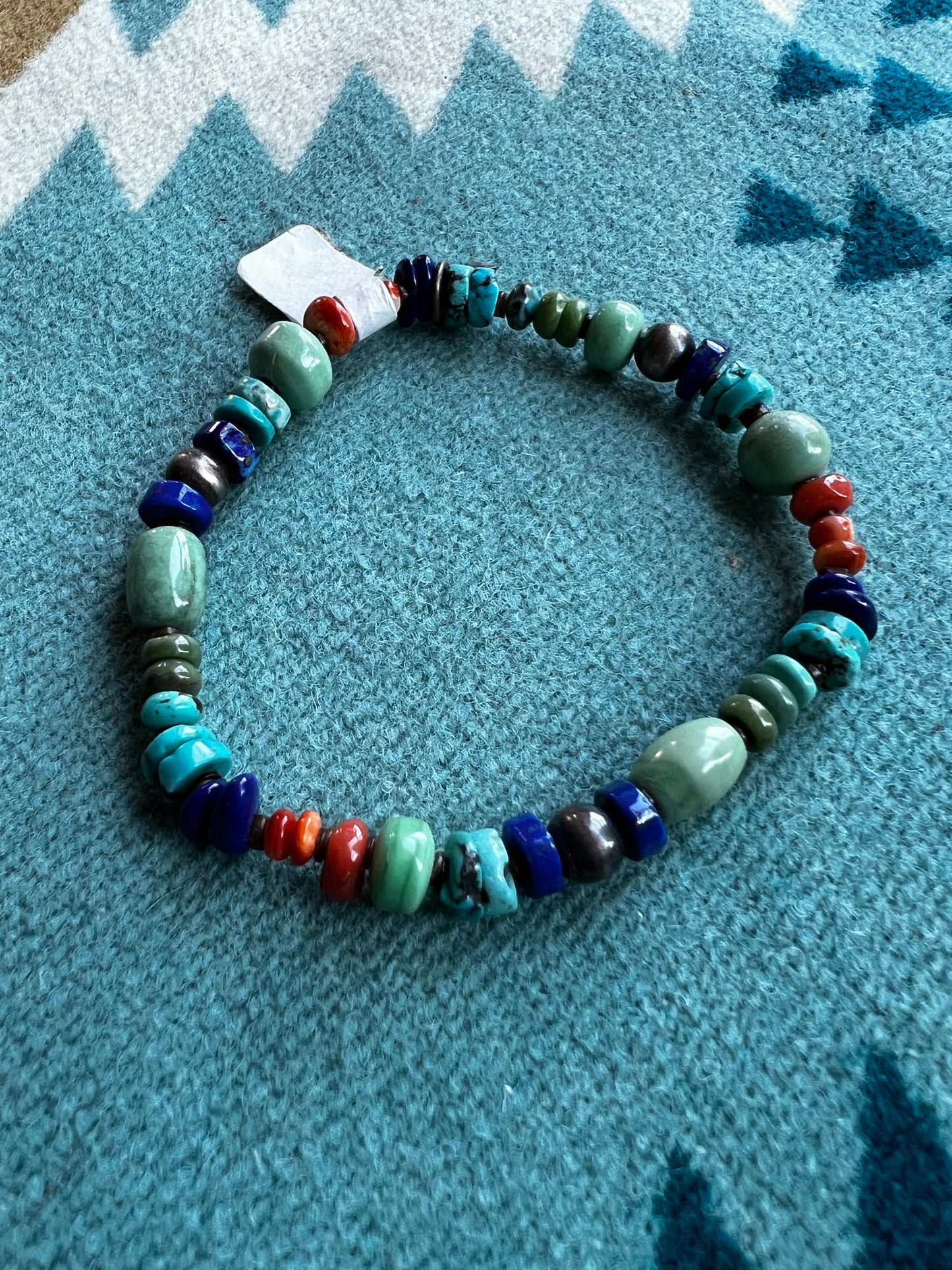 Beaded Bracelet with multiple stones