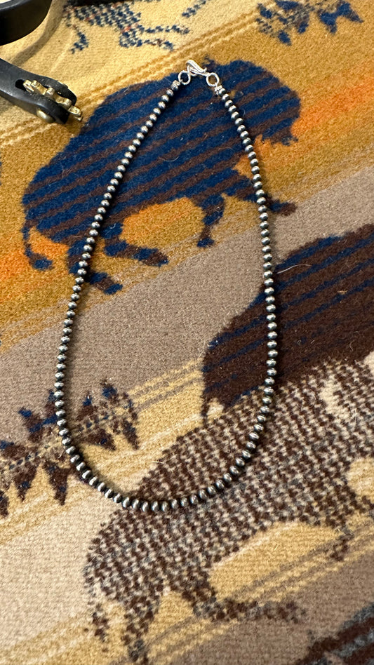 Navajo Pearl Choker Necklace- Multiple options available