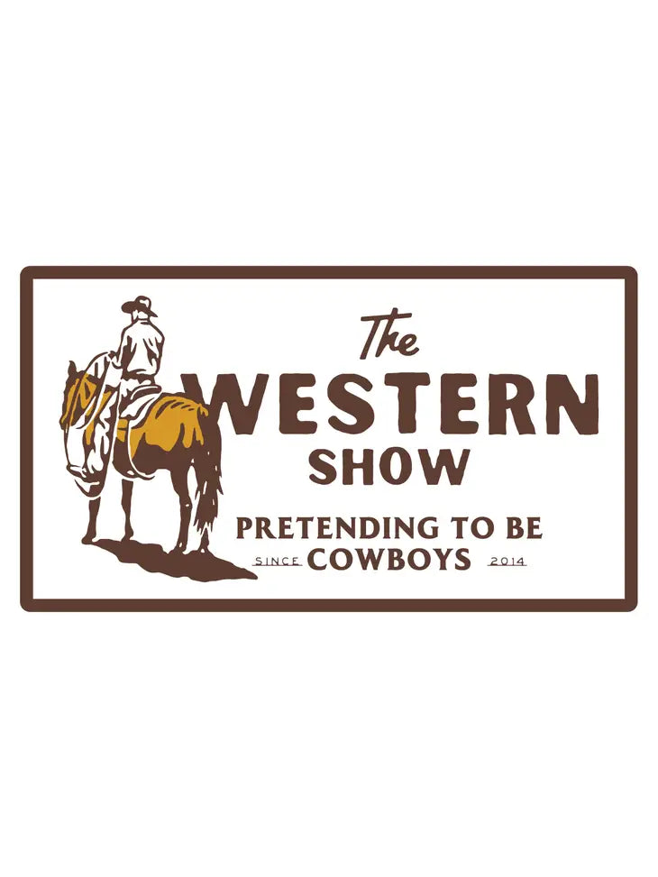 Western Show Sticker