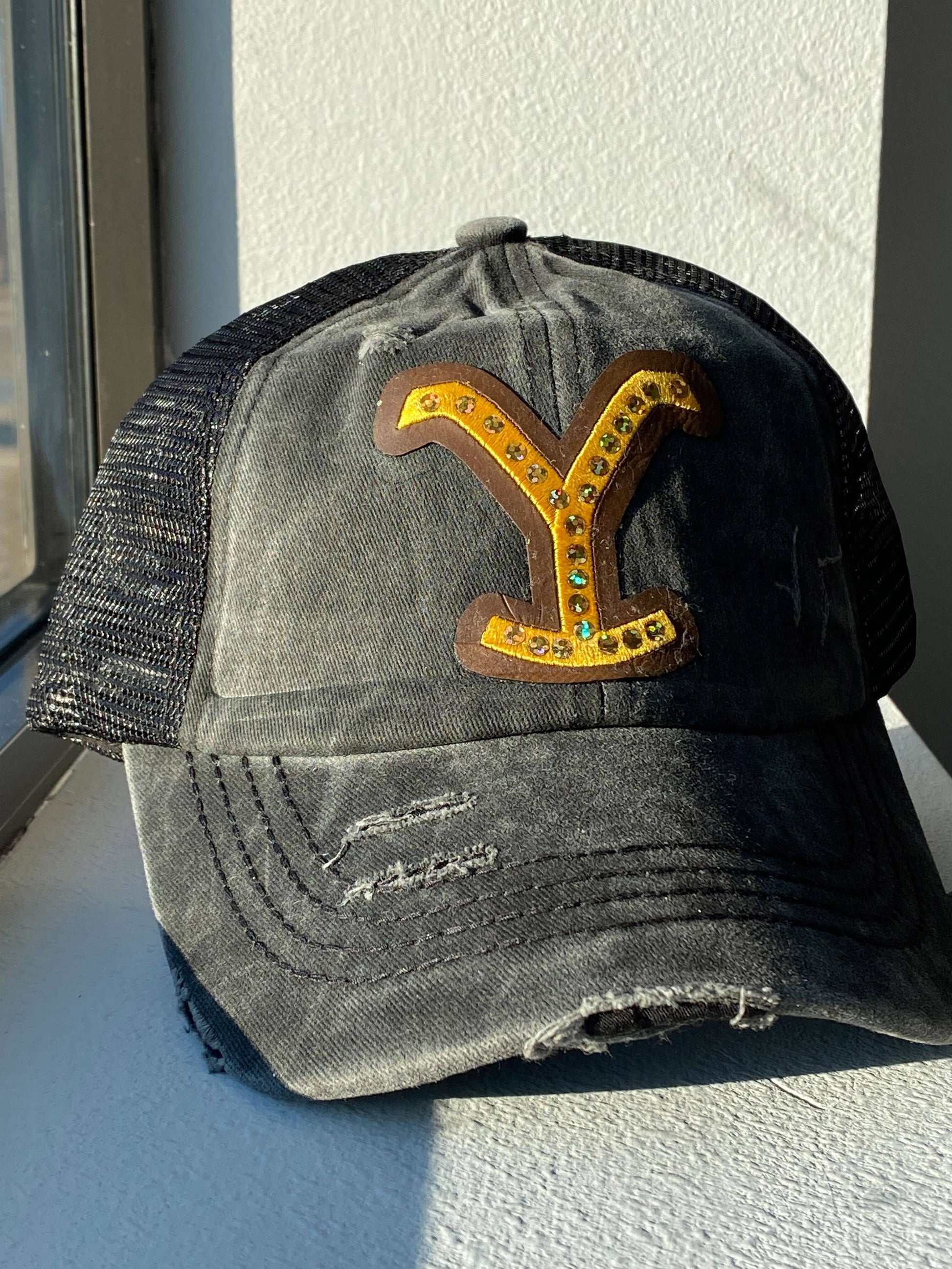 Cap - Y Ranch Logo Spangle Cap – Haus of CuCu