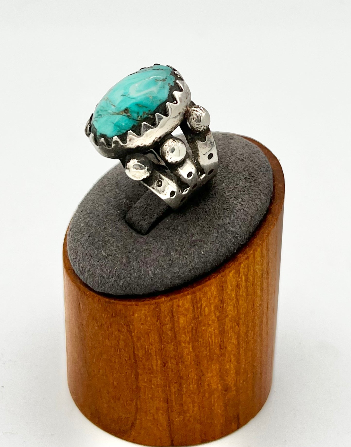Ring- Jock Favour Turquoise Sterling