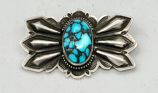 Hat Pin- Aldrich Turquoise Sterling