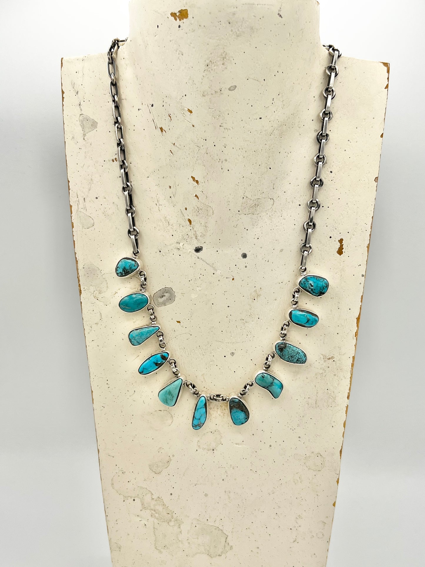 Necklace- Federico Jimenez Turquoise Stones