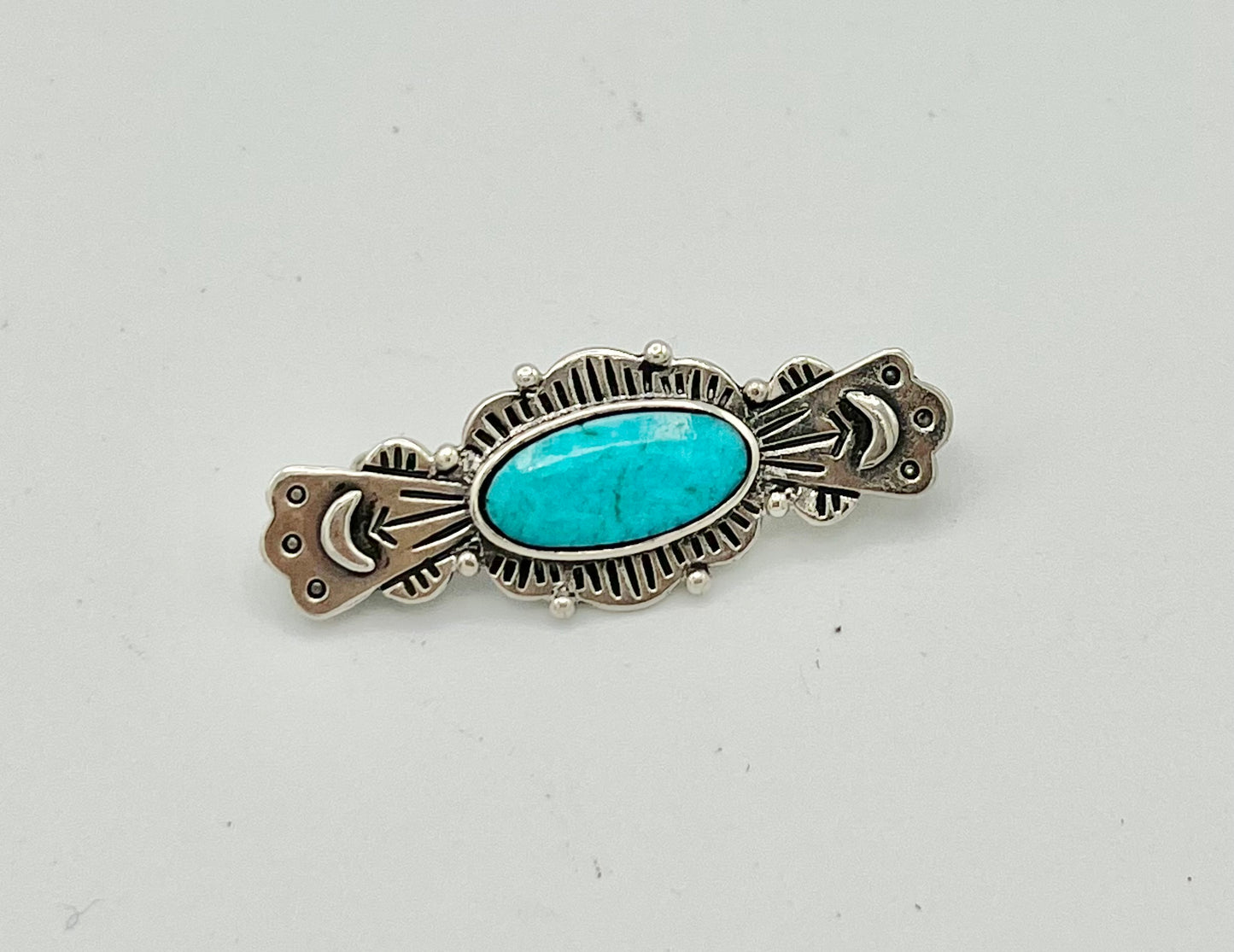 Hat Pin- Assorted Turquoise & Sterling Silver