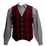 Men's Wool or Leather Vest