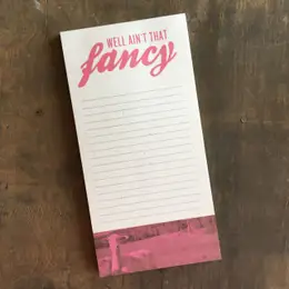 Ain't That Fancy Notepad